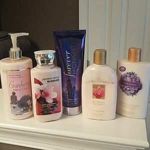 Victoria's Secret and Bath & Body Works Lotions